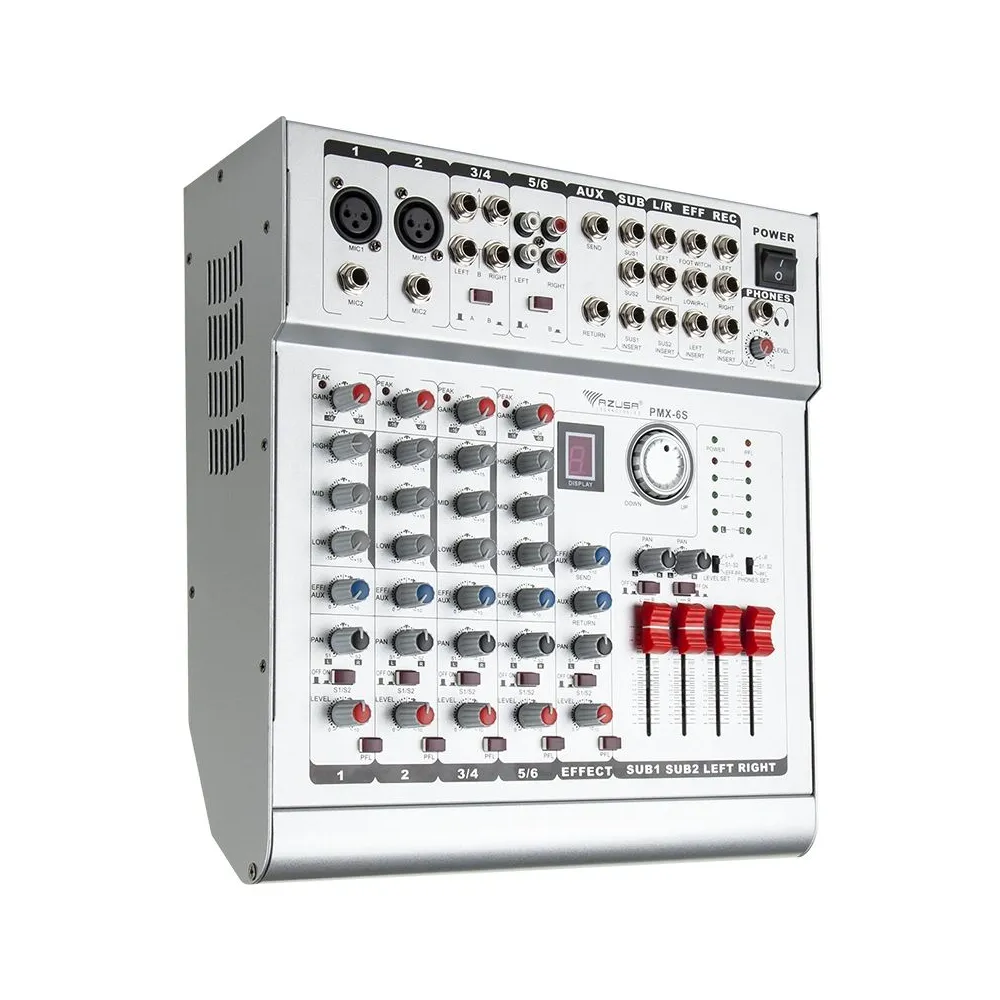 Mixer + amplif pmx 6s 2x210w
