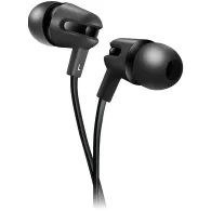 Canyon sep-4 stereo earphone with microphone 1.2m flat cable black