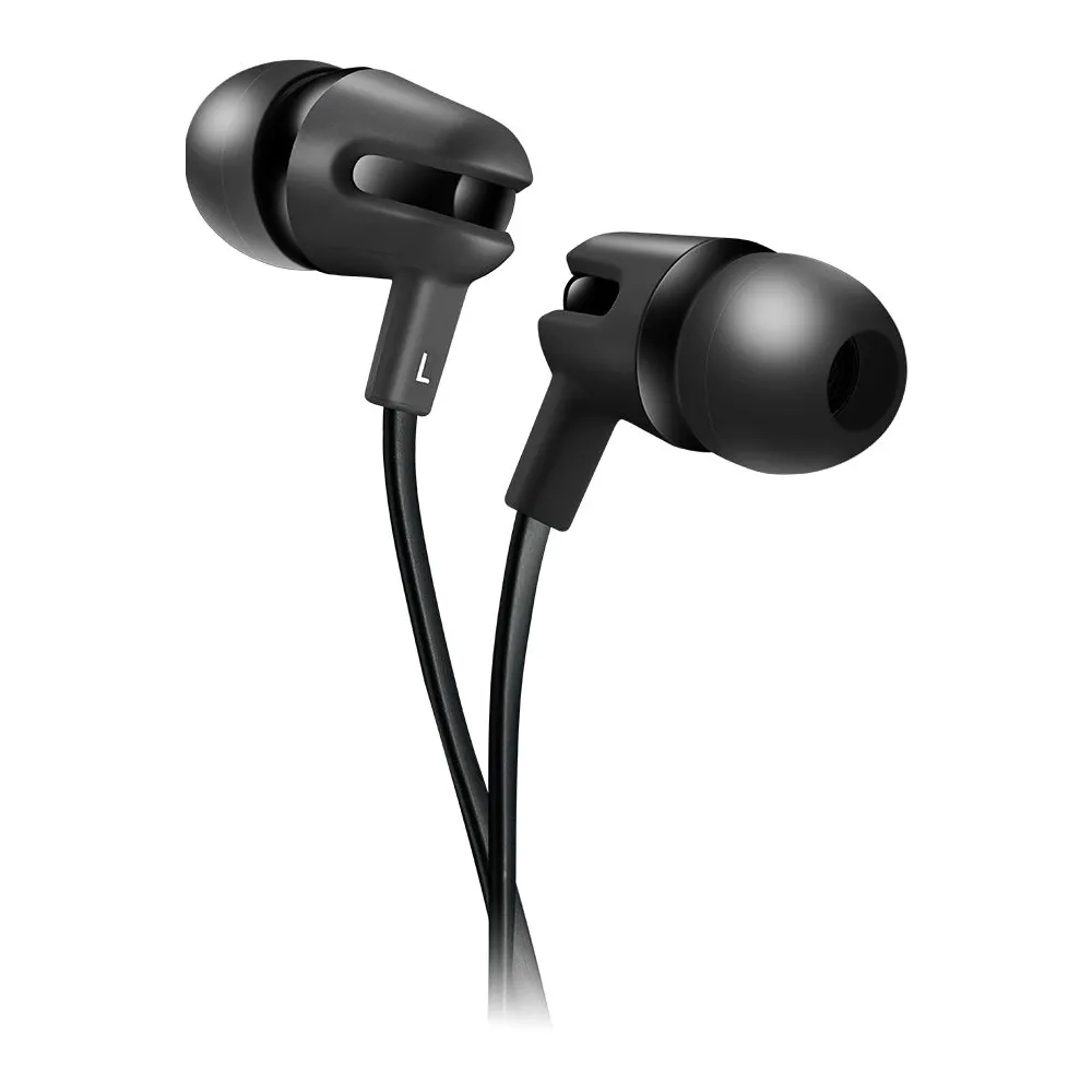 Canyon sep-4 stereo earphone with microphone 1.2m flat cable black