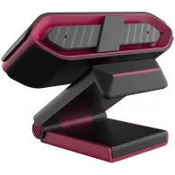 Camera web Lorgar Rapax 701, 60fps, autofocus, USB-C,negru/roz