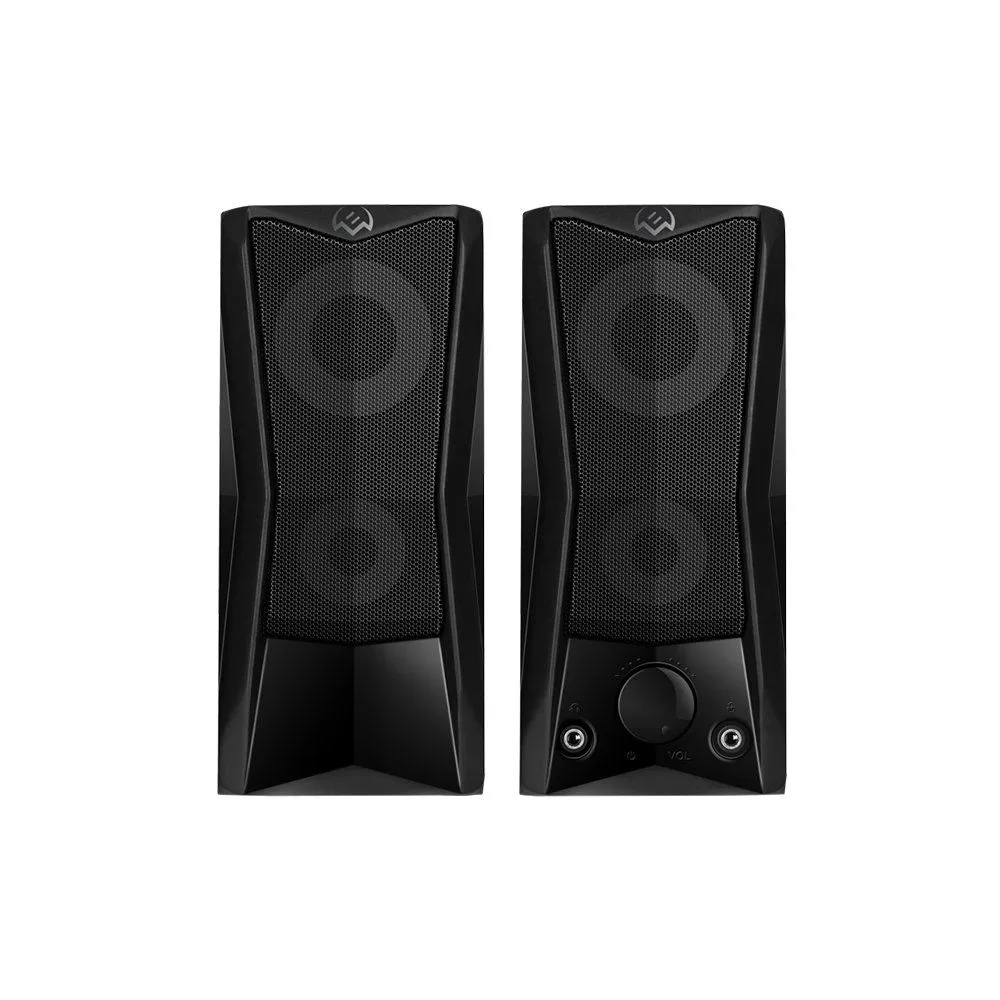 Boxe 2.0 SVEN 445 RGB, 6W, Black