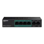 Switch TRENDnet TPE-S50, 6x RJ45, PoE+