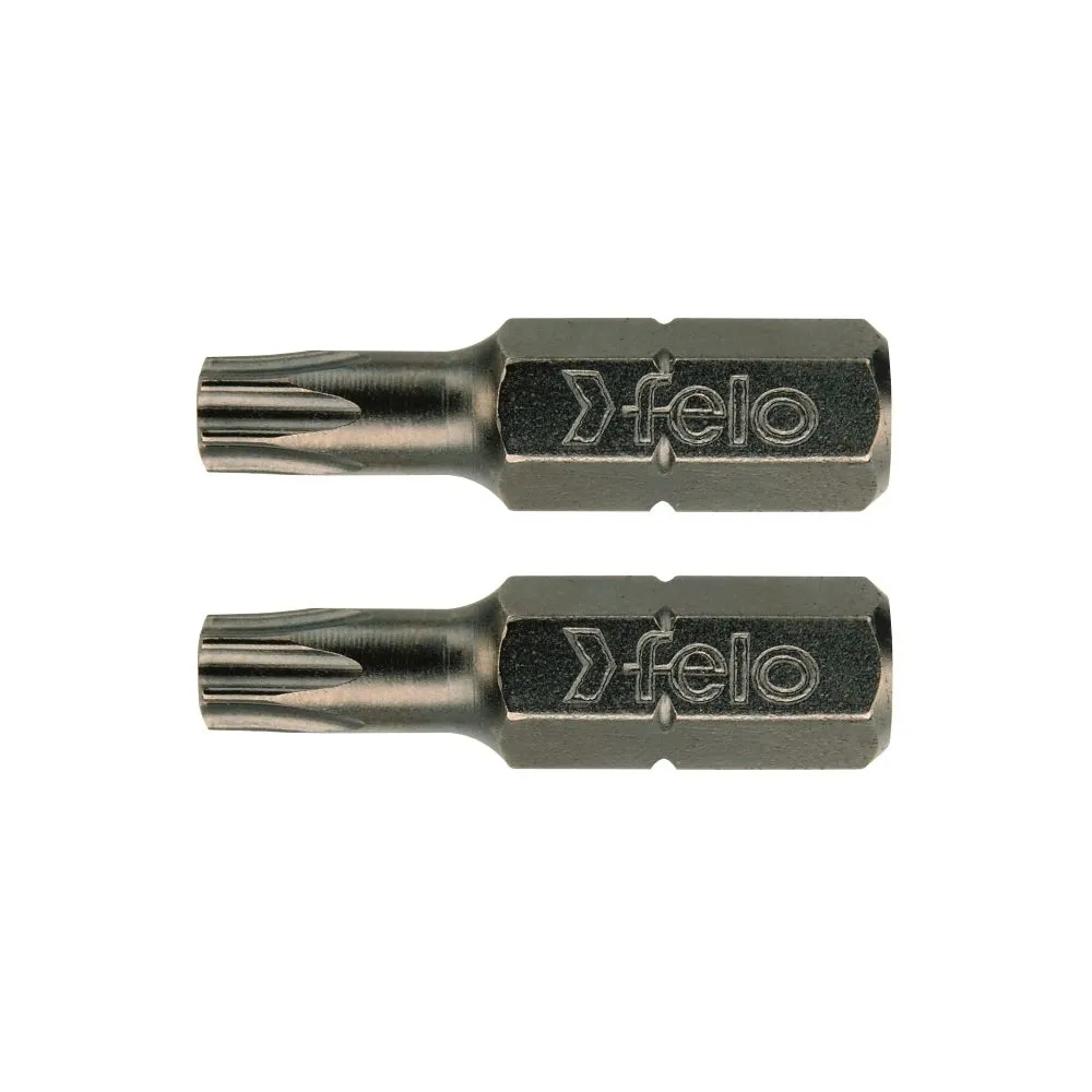 Set 2 biti industriali profil torx felo c6.3 tx8 2