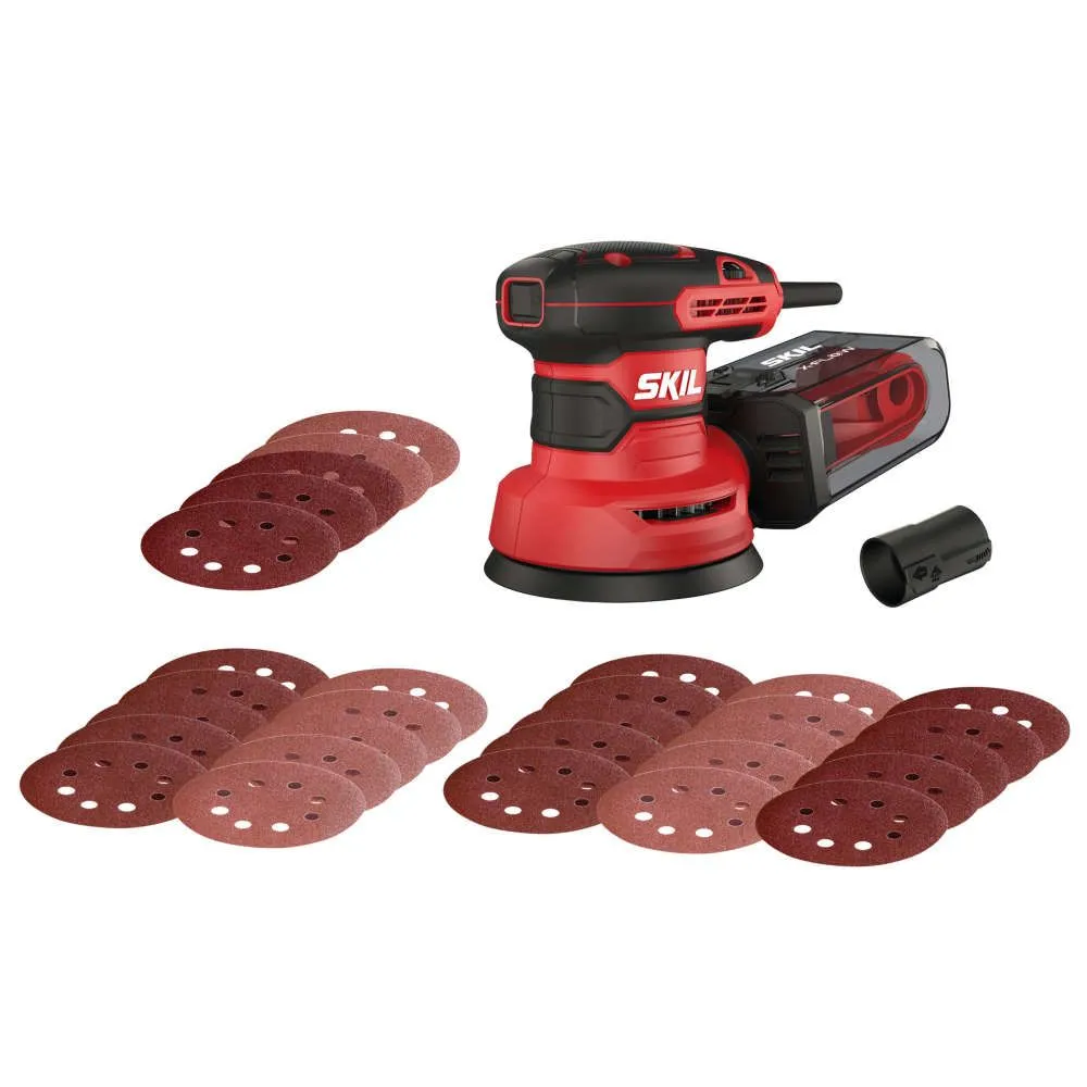 Skil 7471 ab slefuitor cu excentric + 30 foi de sl