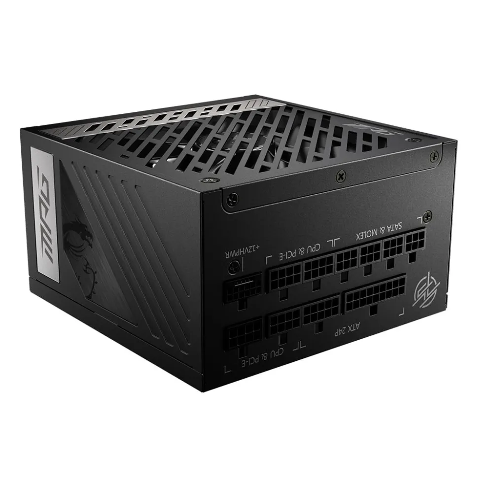 MSI MPG A1000G PCIE5 unități de alimentare cu curent 1000 W 20+4 pin ATX ATX Negru