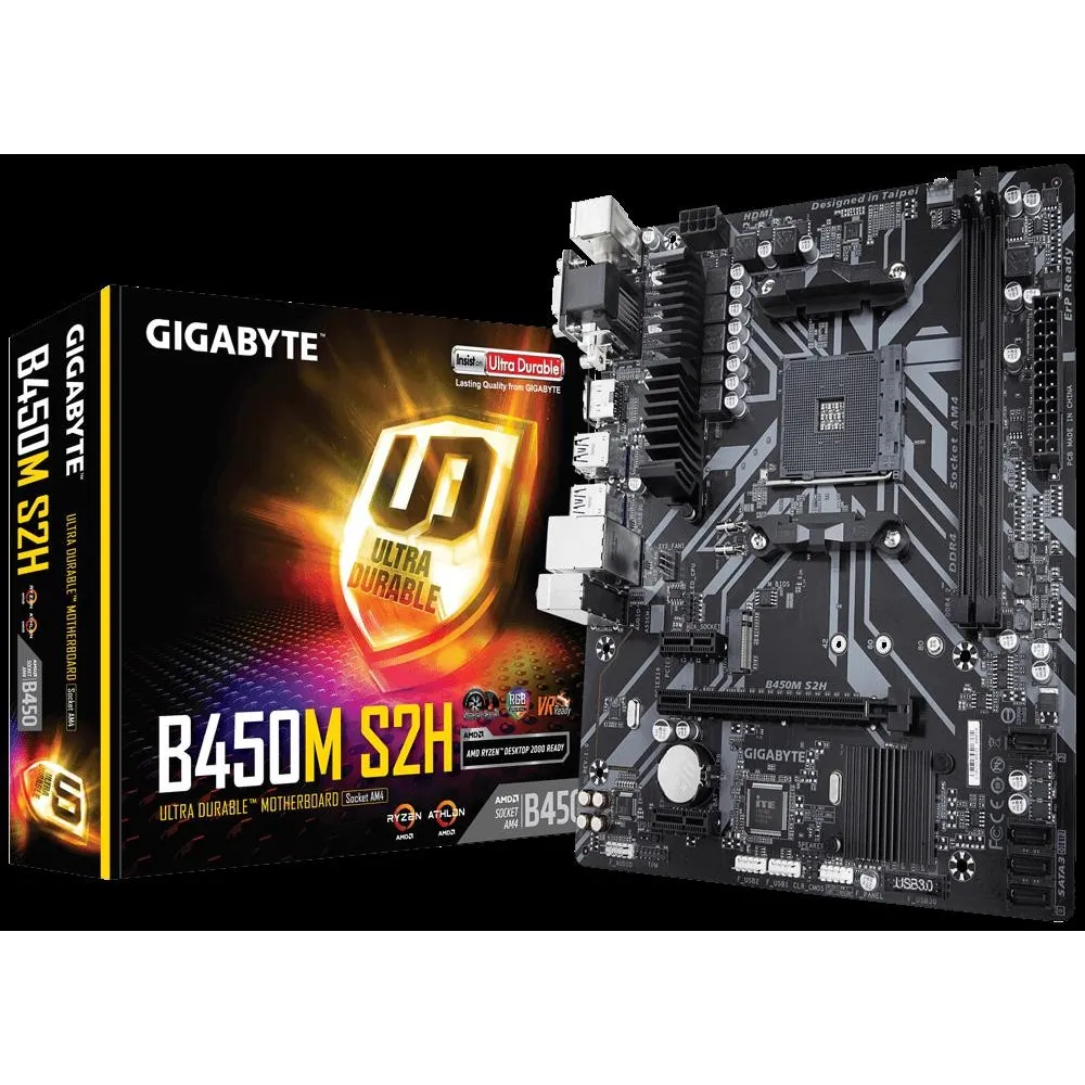 Placa de baza Gigabyte  B450M S2H Gigabyte - 1