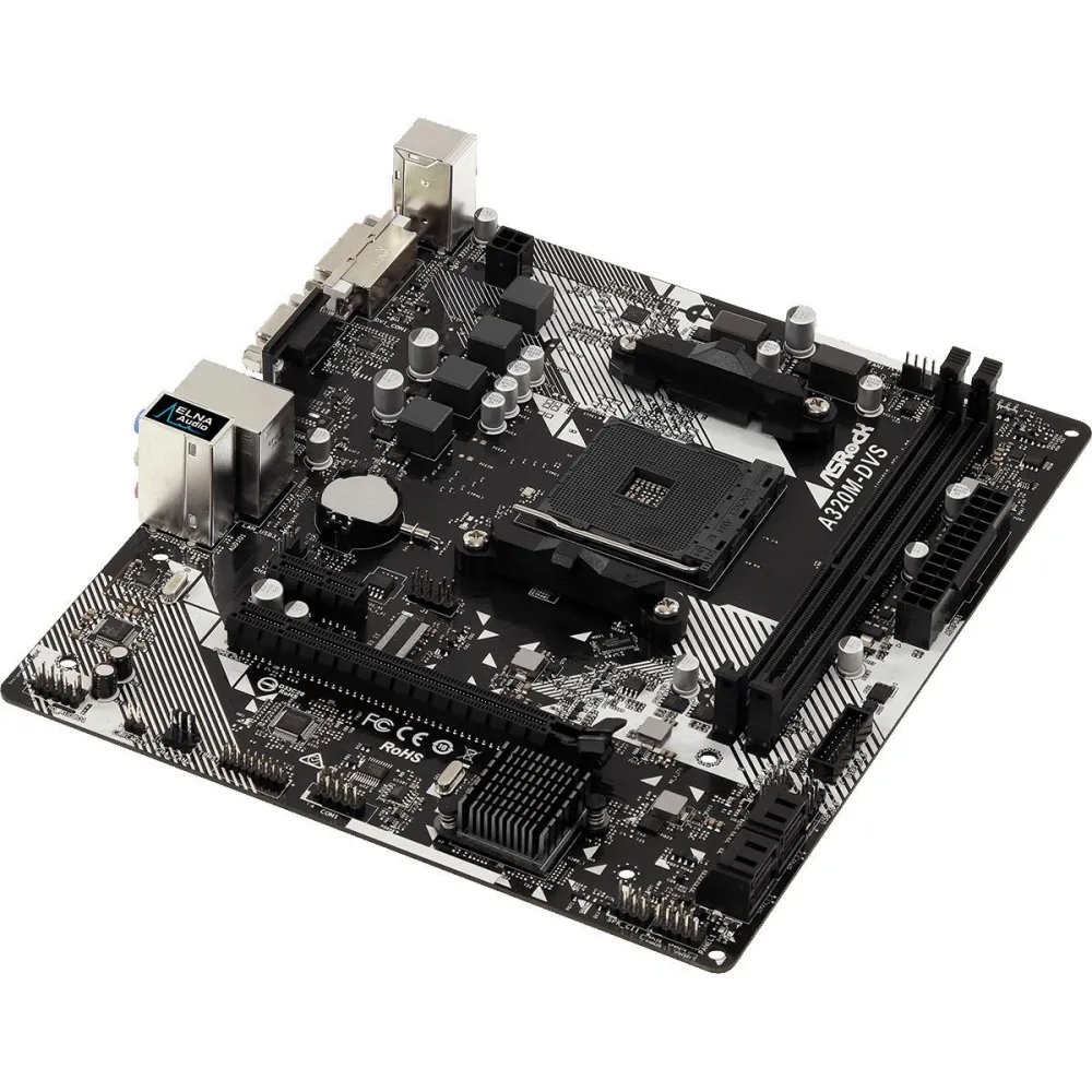 Placa de baza asrock a320m-dvs r4.0 socket am4 dual channel Asrock - 1