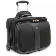 Troler Wenger Patriot, pentru laptop de 17inch, negru