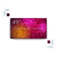 Display Swedx ultra matrix, 49", full hd, negru