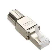 Mufa RJ45 FTP cat. 6A cu autosertizare tip fluture, Emtex