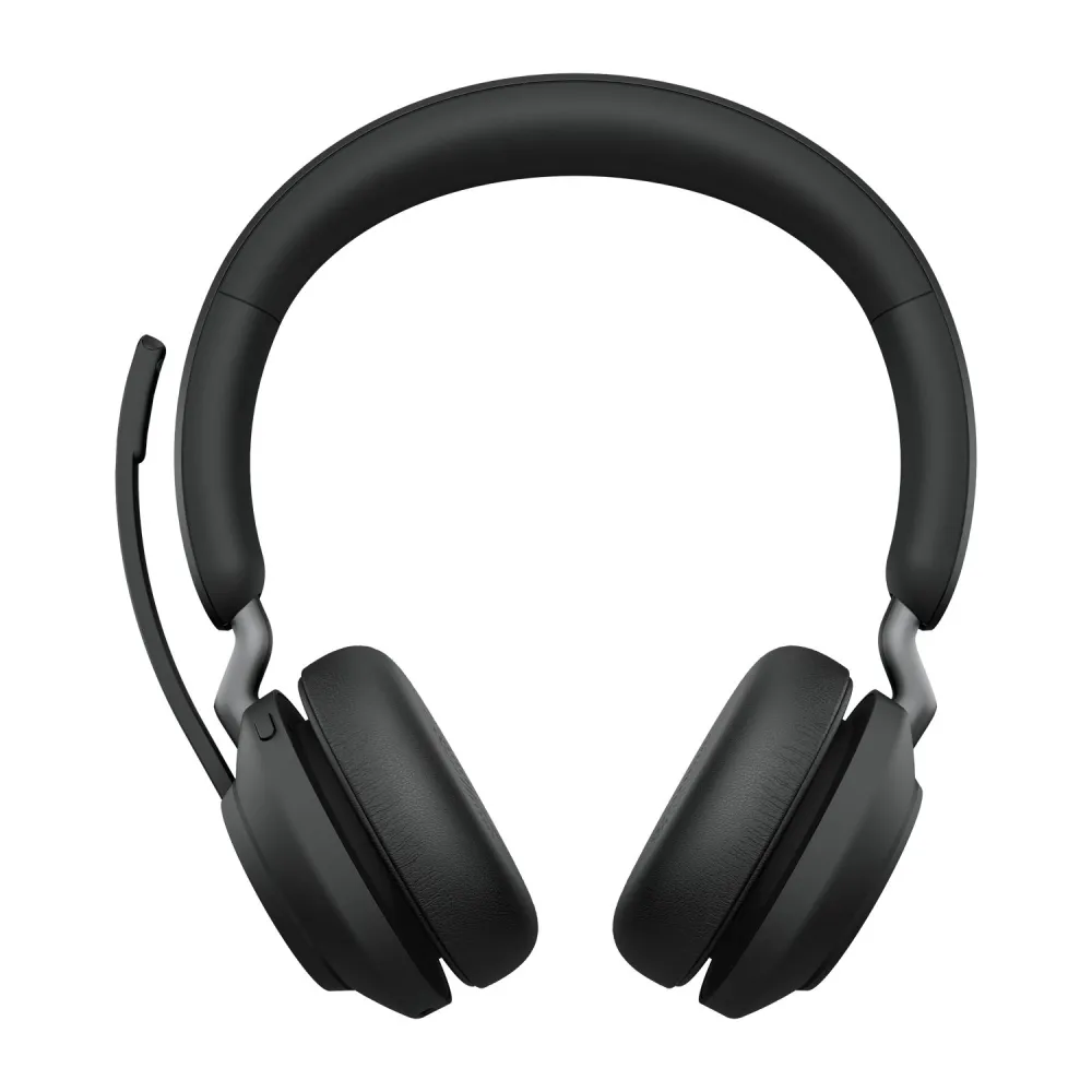 Jabra Evolve2 65, MS Stereo Căști Fără fir Bandă de fixare pe cap Birou Call center USB tip-C Bluetooth Negru