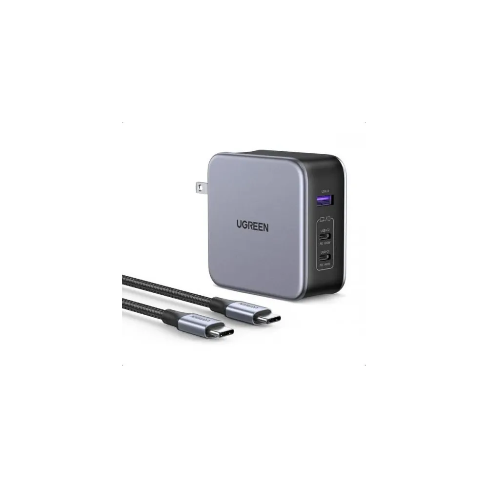 Incarcator retea Ugreen CD289, 2x USB-C, 1x USB,  Quick Charge, Black