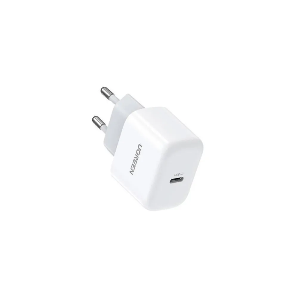 Incarcator retea Ugreen CD241, 1x USB-C, universal, Quick Charge, White
