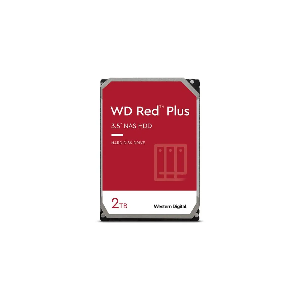 Hard Disk Western Digital Red Plus  2TB  SATA III 128MB  3.5" Wd - 1