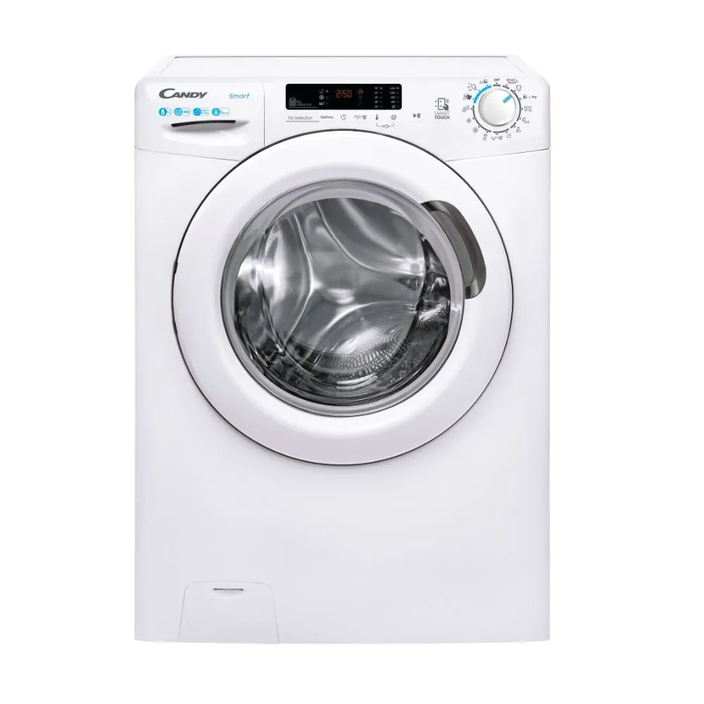 Candy Smart CS1482DW4 1-S mașini de spălat Încărcare frontală 8 kilograme 1400 RPM B Alb