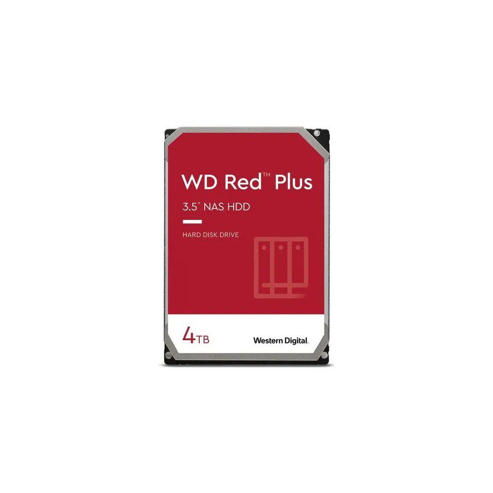 Hard Disk Western Digital Red Plus  4TB  SATA III 128MB  3.5" Wd - 1