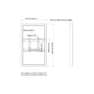 Multibrackets 1102 cadru ecran tv