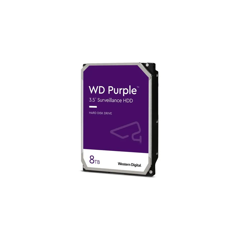 Hard Disk Western Digital Purple 8TB  SATA III  128MB  3.5" Western digital - 1