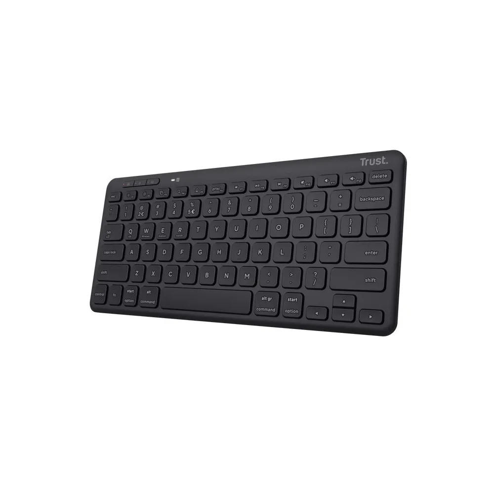 Trust Lyra tastaturi RF Wireless + Bluetooth QWERTY Engleză SUA Negru