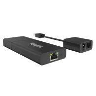 Yealink USB2CAT5E-EXT Transmițător & receptor rețea Negru