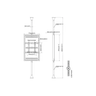 Multibrackets 3113 cadru ecran tv