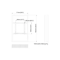 Multibrackets 3953 cadru ecran tv