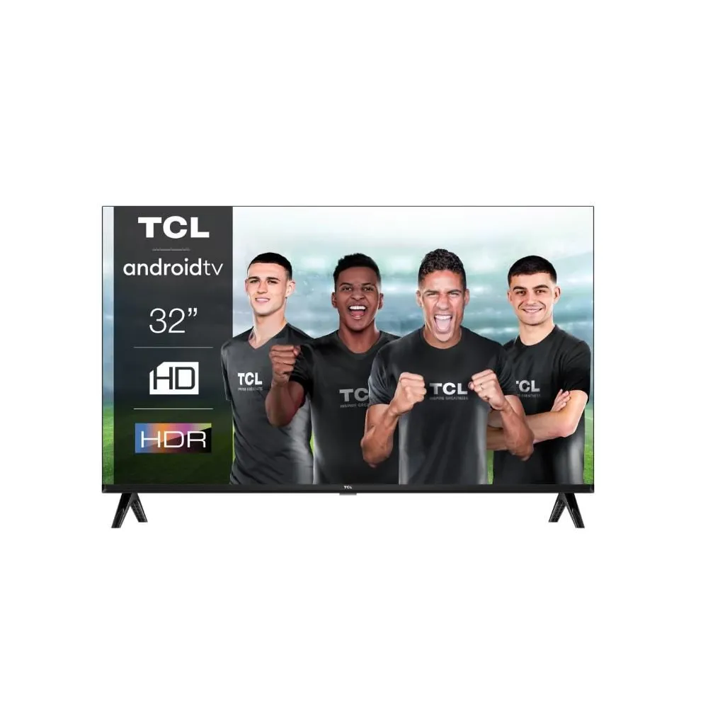 Televizor LED TCL Smart 32S5400A (2023), 80cm, HD Ready, YouTube, Netflix, Black