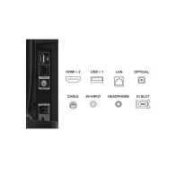 Televizor LED TCL Smart 32S5400A (2023), 80cm, HD Ready, YouTube, Netflix, Black