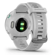 Smartwatch Garmin Forerunner 55 GPS, 42mm, curea silicon, alb