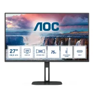 AOC V5 Q27V5C 68,6 cm (27") 2560 x 1440 Pixel Quad HD LED Negru