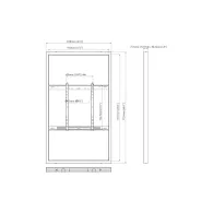Multibrackets 1270 cadru ecran tv