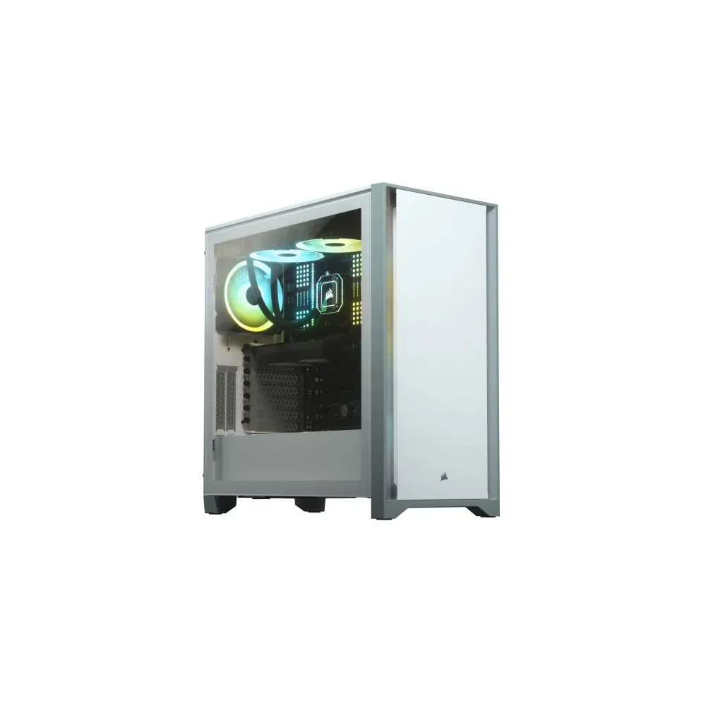 Carcasa Corsair 4000D White, Fara sursa Corsair - 1