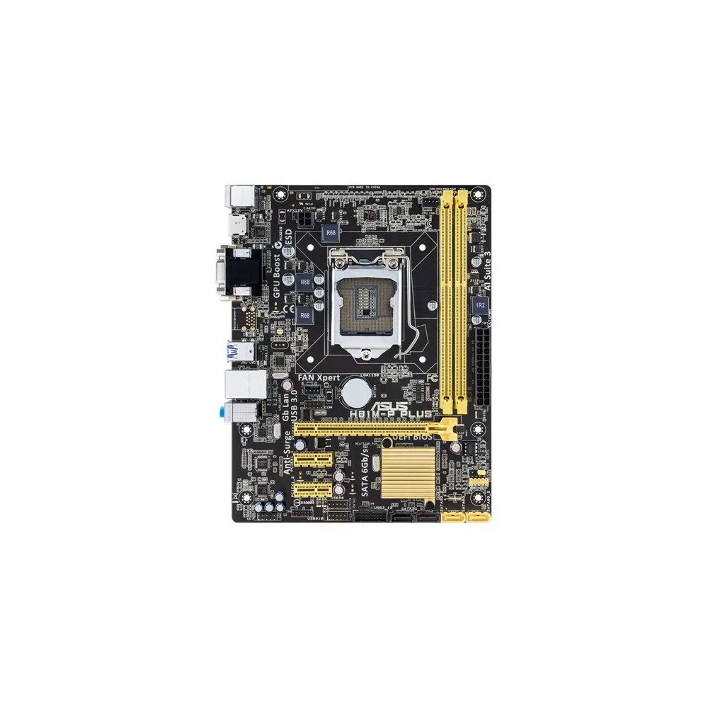 ASUS H81M-P PLUS Intel® H81 LGA 1150 (Mufă H3) micro-ATX