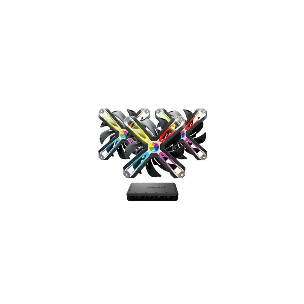 Ventilator Zalman SF140 RGB, 3 Pack, 140mm Zalman - 1