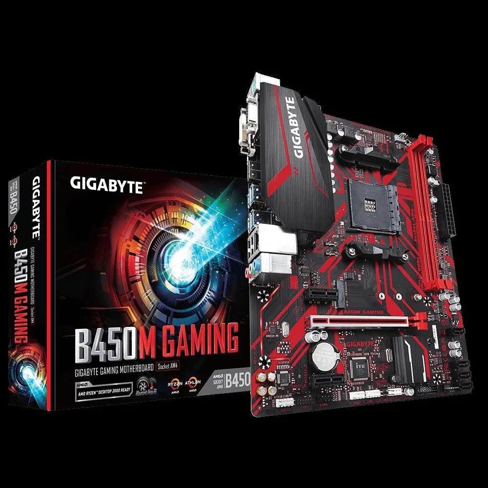 Placa de baza Gigabyte B450M Gaming Gigabyte - 1
