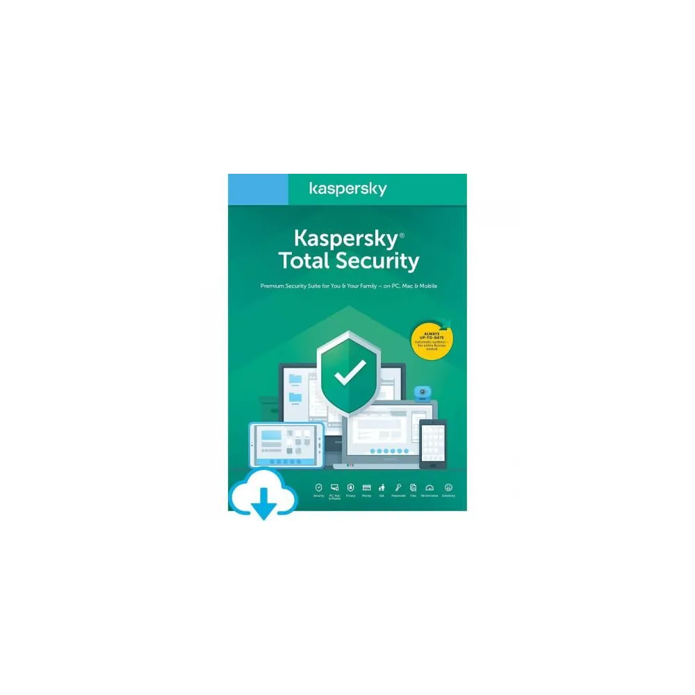 Kaspersky Lab Total Security 2 licență(e) Reînnoire 1 An(i)