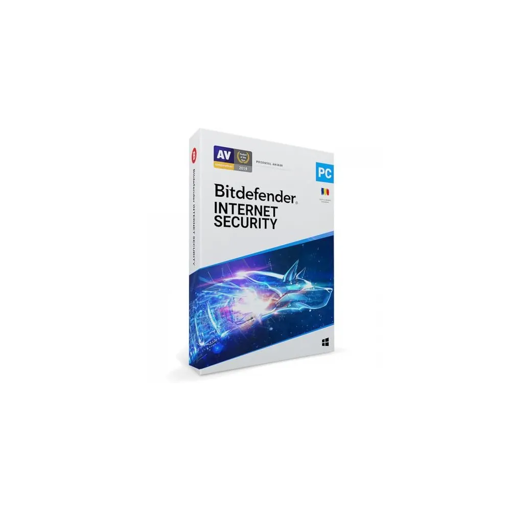Antivirus Bitdefender Internet Security, 1 Dispozitiv, 2 Years, Retail