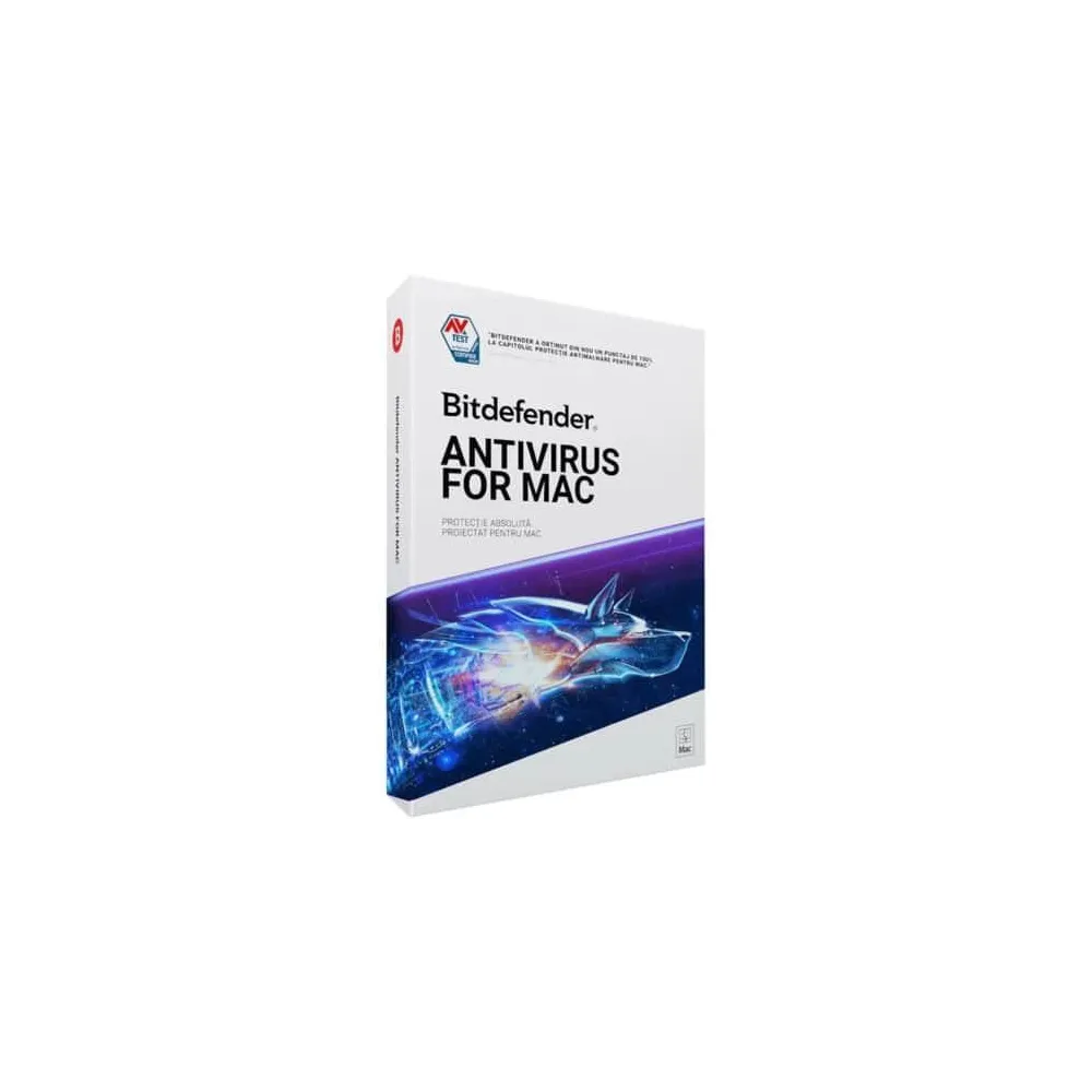 BitDefender Antivirus for Mac, 1user/1year, Base Retail