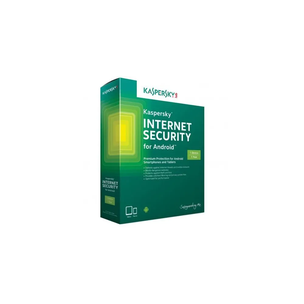 Kaspersky Internet Security, Android Eastern Europe Edition, 1Device/1Year, Base Electronic