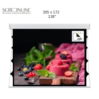 Ecran de proiectie Screenline WAVE TENSIONED Home Vision,305x172cm, 16:9