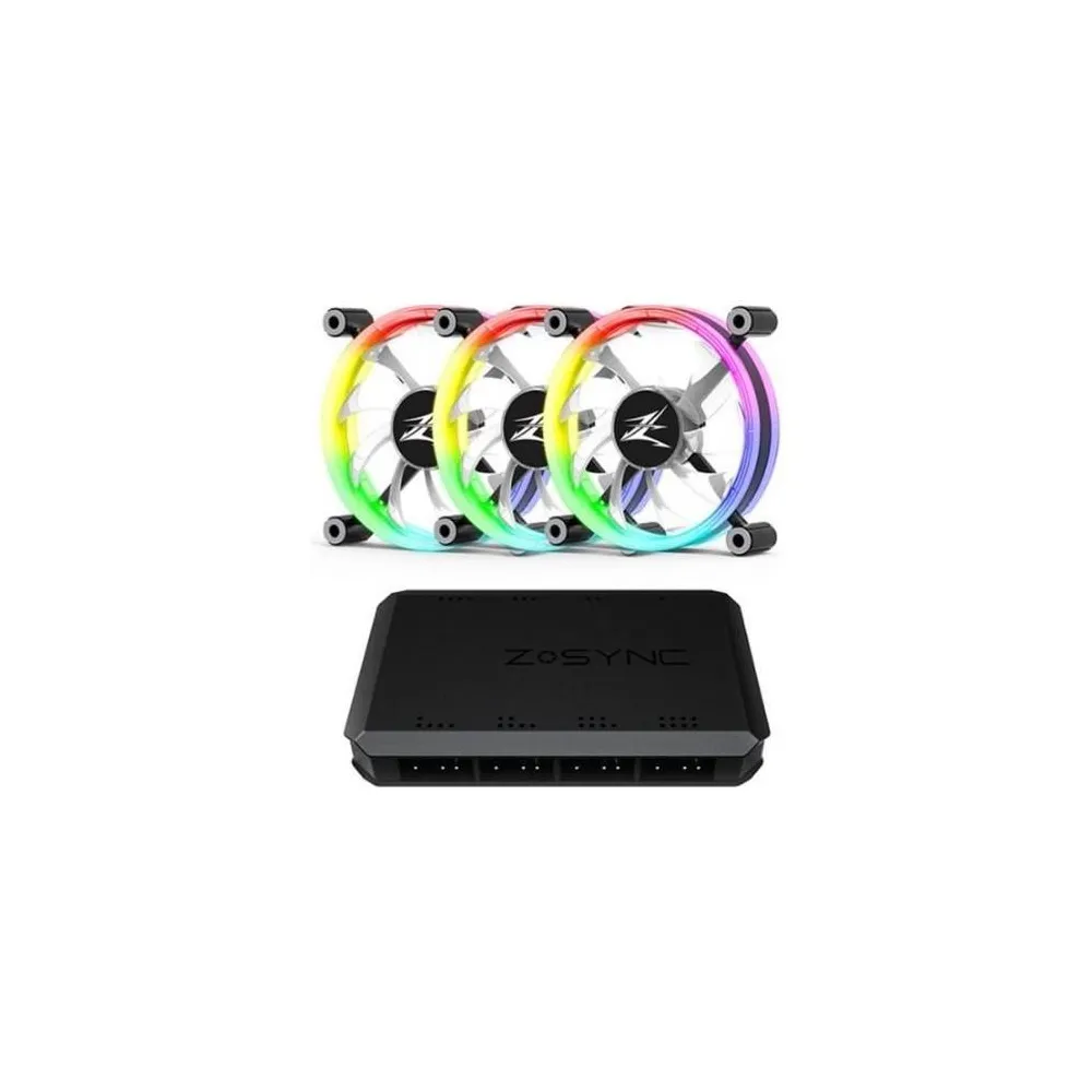 Ventilator Zalman ZM-LF120 ARGB LED, 3 Pack, 120mm Zalman - 1