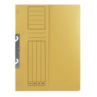 Dosar incopciat 1/2 basic carton galben 10 bucati/set
