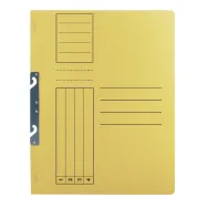 Dosar incopciat 1/1 basic carton galben 10 bucati/set