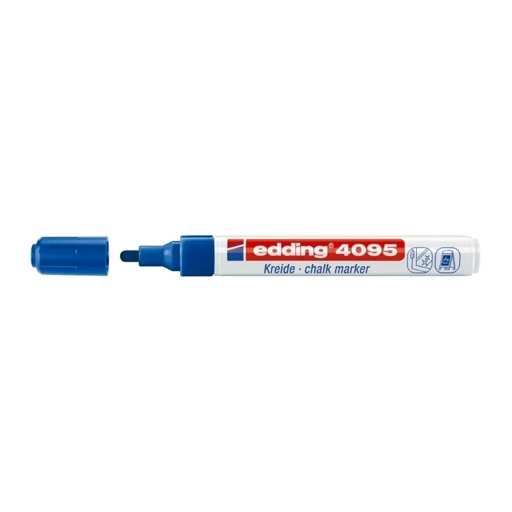 Marker pentru sticla edding 4095 albastru