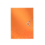 Mapa cu elastic leitz wow pp a4 150 coli galben