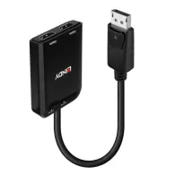 Lindy 38433 adaptor pentru cabluri video DisplayPort 2 x HDMI