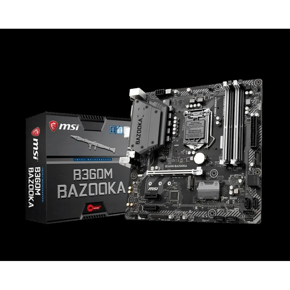 Placa de baza msi socket 1151 b360m bazooka intel b360 Msi - 1