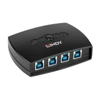 Lindy 43144 hub-uri de interfață 5000 Mbit s Negru