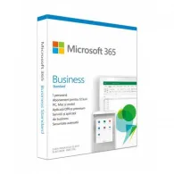 Microsoft 365 Business Standard 2019, Romana, Medialess Retail, 1Year/1User Microsoft - 1
