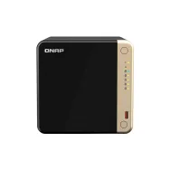 QNAP TS-464 NAS Tower Ethernet LAN Negru N5095